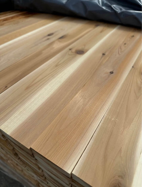 1x3 Cedar Knotty 6