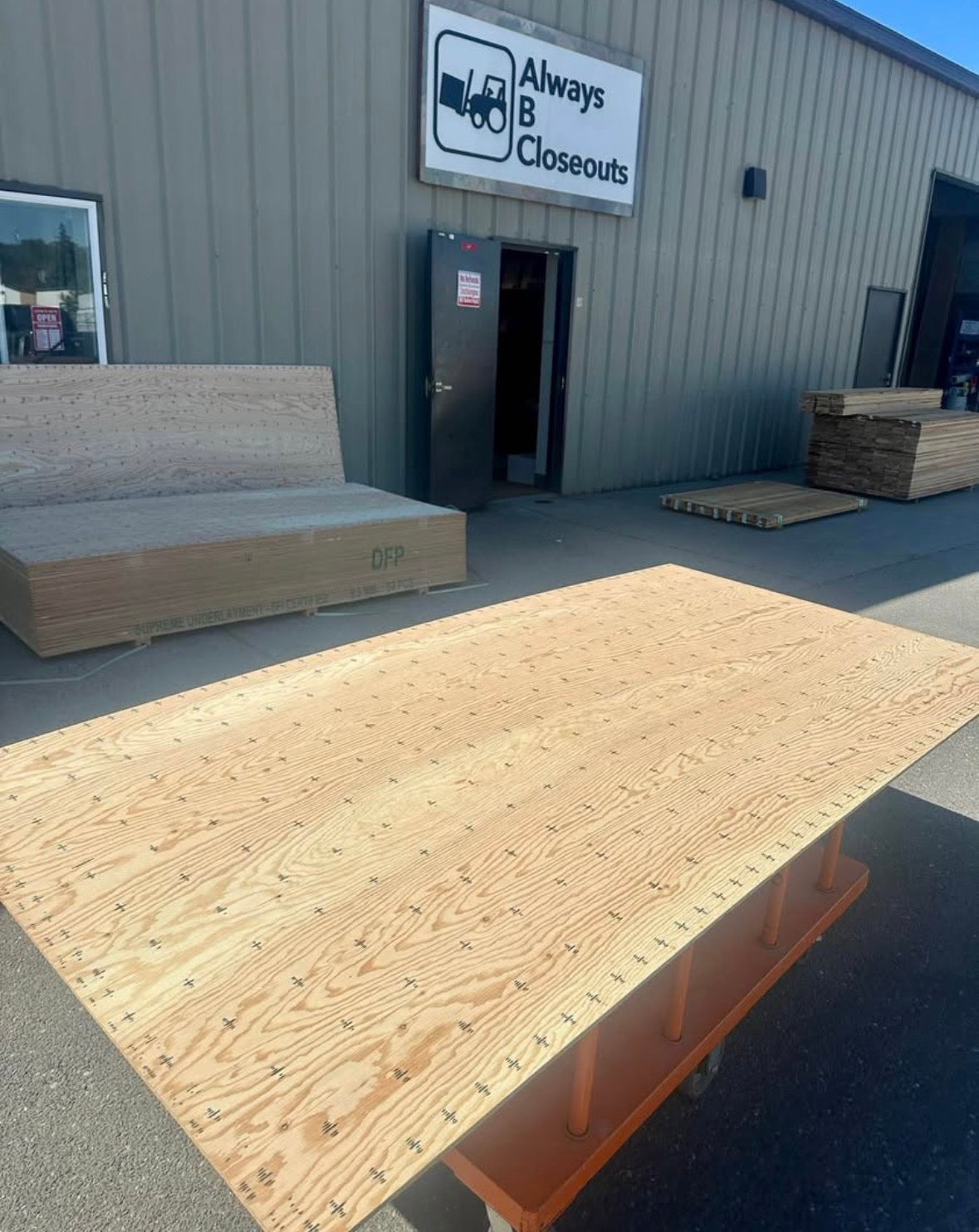 Plywood Underlayment 5/16